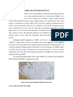 Plate 3.2 Ground Granulated Blast Furnace Slag 3.3.2.1 Advantages of Ggbs
