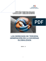 Módulo 13 - Los Derechos de Tercera Generación en La Sociedad Globalizada