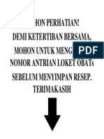 Mohon Perhatian