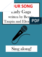 Your Song - Lady Gaga sings Elton John and Bernie Taupin's classic