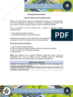 Evidencia 23 Antecedentes Historicos de La Administracion PDF