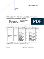 Draft Surat Pindah Kelas