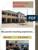 Practice Teaching