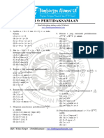 Bab 5 - Pertidaksamaan - Bimbingan Alumni Ui PDF