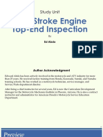 Four-Stroke Engine Top-End Inspection: Study Unit