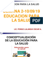 Clase Educacion Para La Salud