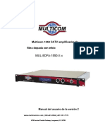 MUL EDFA 1550 X X User Manual - en .Es