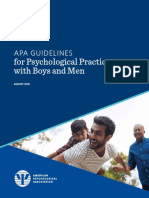 Boys Men Practice Guidelines