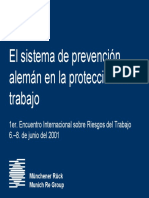 03-El Sistema de Prevencin Alemn en La Proteccin Del Trabajo PDF