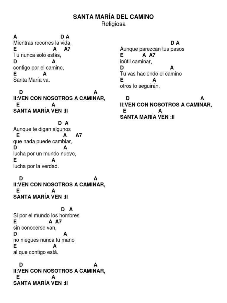 4 Santa María Del Camino PDF | PDF