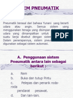 Sistem Pneumatik dan Hidrolik