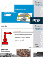Robotics & Industry 4.0: Examples and Lessons Learned