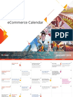 2019 Ecommerce Calendar PDF