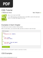 CSS Tutorial