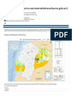 Mapa de Bloques Petroleros - Secretaría de Hidrocarburos PDF