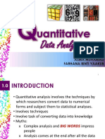 Quantitative Data Analysis Techniques in 12 Steps