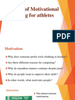 Concept of Motivational Training To Athletes