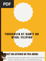 Kahulugan NG Wika