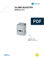 STI Volume Booster BV Principle