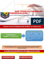 Tatakelola Dan Indikator Permendagri 112 TH 2018