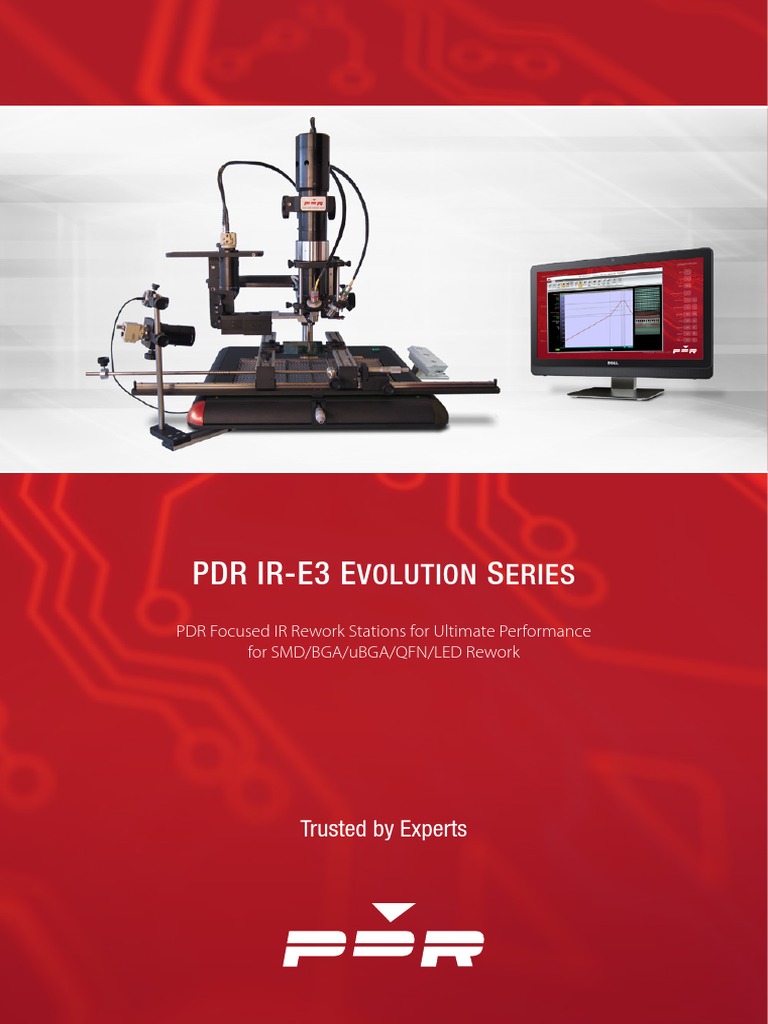 PDR IR-E3 Rework Station Overview | PDF | Printed Circuit Board | Infrared