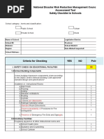 Gawad Kalasag Checklist