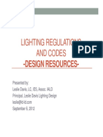 Leslie Davis IES Handbook and Recomended Practices PEC Presentation 9.6.2012 PDF