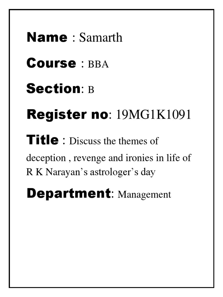 Samarth English Assignment PDF | PDF | Religion & Spirituality ...