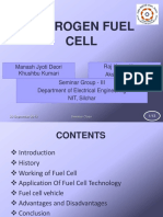Hydrogen Fuel Cell: Manash Jyoti Deori Khushbu Kumari Raj Kapur Kumar Akshit Aggarwal