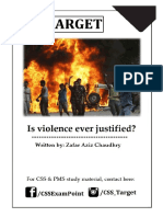 Is Violence Ever Justified PDF