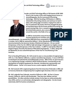 3D Systems Charles W Hull Executive Bio PDF