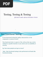 Testing, Testing & Testing: QA Doesn't Make Software But Makes It Better