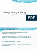 Testing, Testing & Testing: QA Doesn't Make Software But Makes It Better