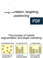 Segmentation, Targeting, Positioning