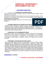 Caracteristicas, Propiedades y Comportamiento Del Gas 2015 PDF