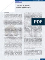 Historia de Bolivia - Instituto Nacional de Estadística PDF