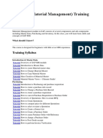 SAP MM (Material Management) Training Tutorial