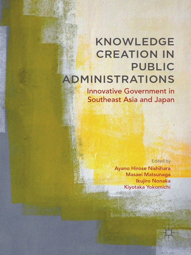 Knowledge Creation in Public Administrations PDF | PDF | Public ...