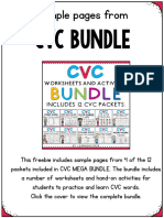 CVC Bundle: Sample Pages From