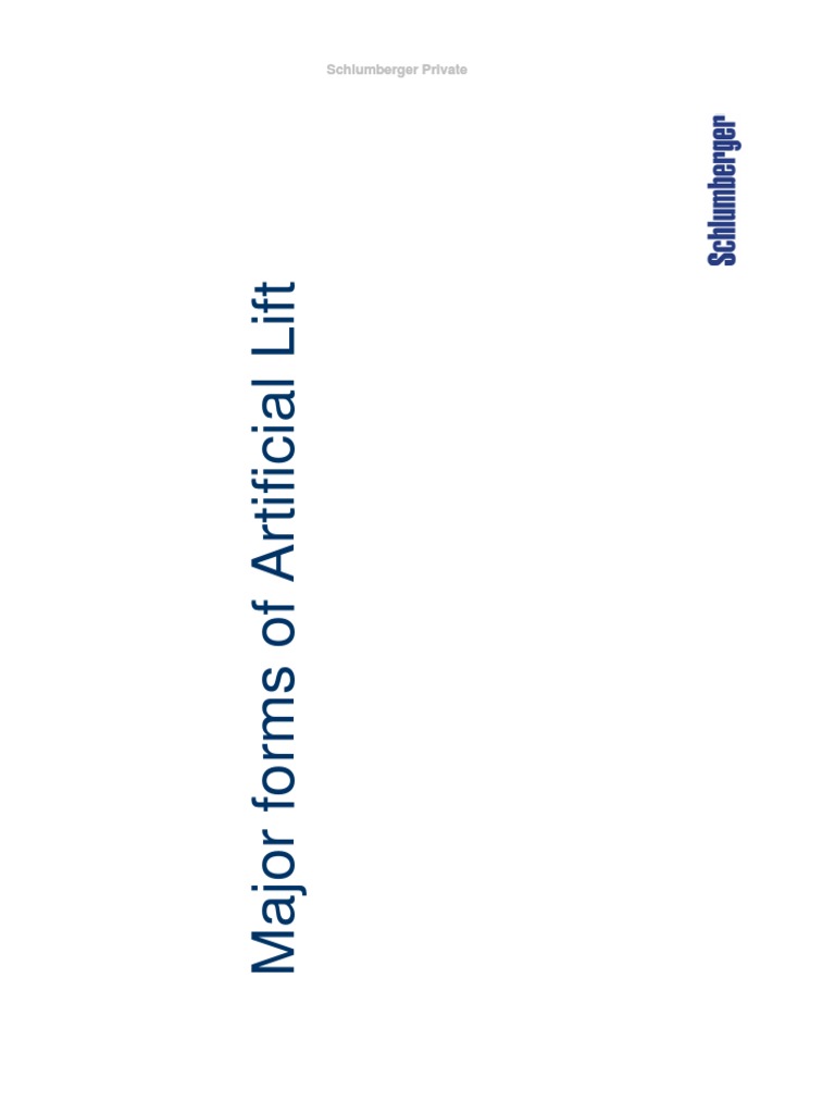 Major Artificial Lift Methods Overview | PDF | Pump | Oil Well