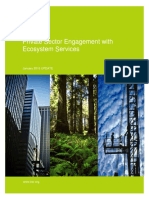 BSR Private Engagement With Ecosystem Services 2015