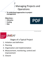 PS2S71 Managing Projects and Operations: Aims:-Management Objectives
