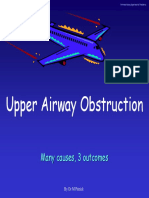 Upper Airway Obstruction Causes and Outcomes