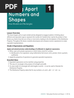 ta taking apart numbers and shapes