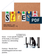 Causes of Stress: Priti Rajput 134