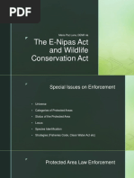 The E-Nipas Act and Wildlife Conservation Act: Maria Paz Luna, DENR 4a