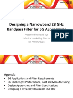 EDICONChina2019 - (87) - Vye, David - Designing A Narrowband 28-GHz Bandpass Filter For 5G Applications PDF