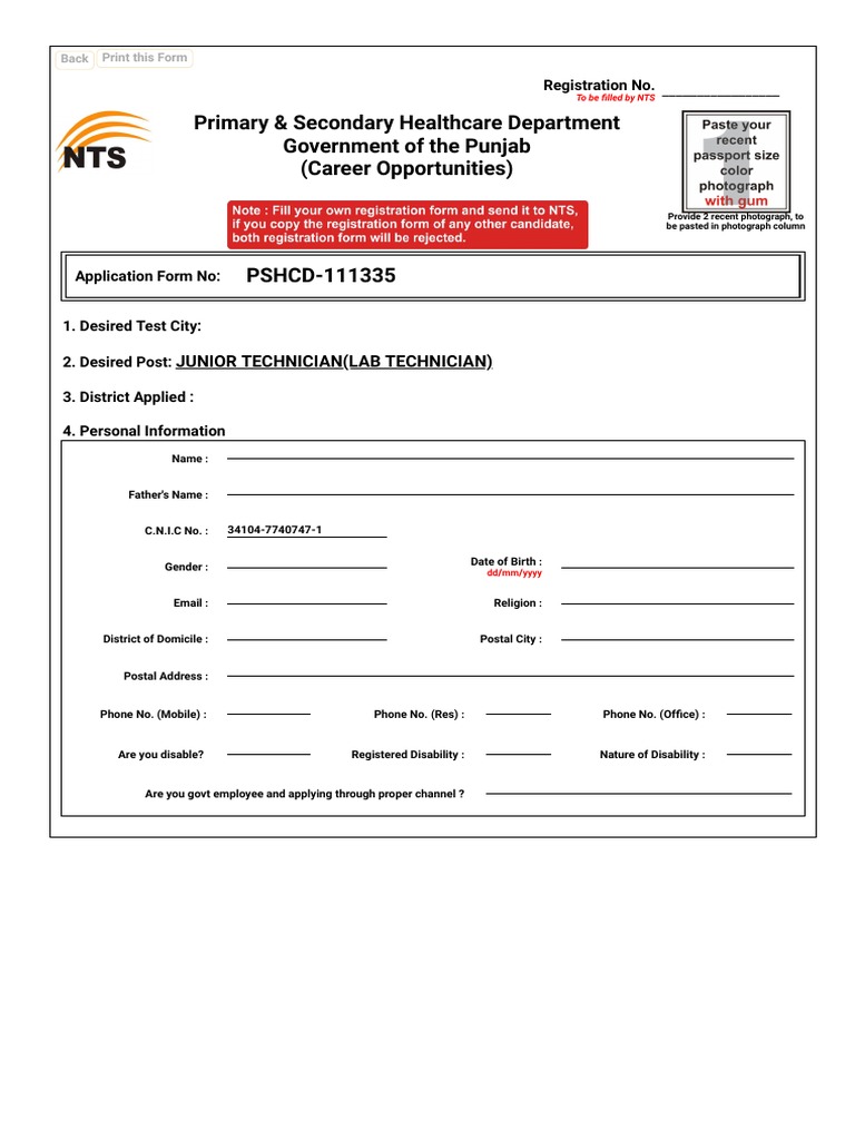 NTS - National Testing Service | PDF | Academic Degree | Qualifications