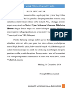 Buku Ajar Makanan Minuman Halal Dan Haram