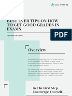 Best Ever Tips On How To Get Good Grades in Exams